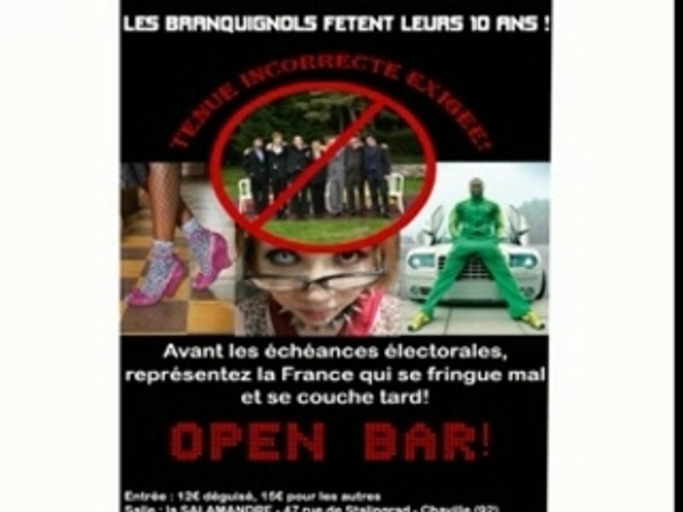 Soirée "Tenue Incorrecte exigée"