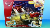 Disney Pixar Cars Tractor Tippin' Track Set Radiator Springs Classic Frank Combine Lightning McQueen