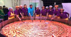 World's largest Jalebi for Guinness World Record