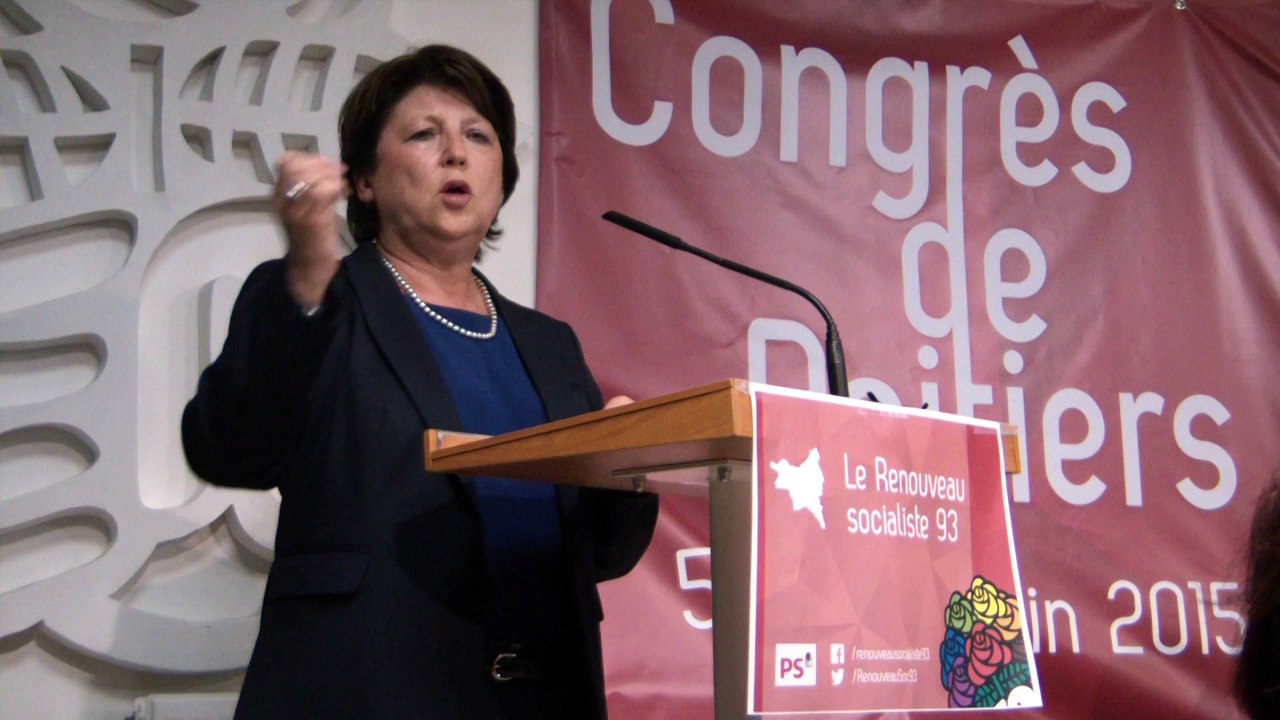 PS Martine Aubry discours du 6 Mai 2015 pour la motion A 2ème partie