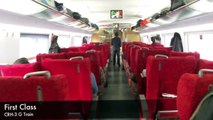 China Rail High Speed Interior Shanghai-Beijing G Train