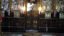 The Church of Nativity - The main Greek Orthodox altar with the Orthodox iconostasis