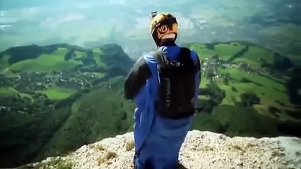 deporte extremo! Hombres Volando