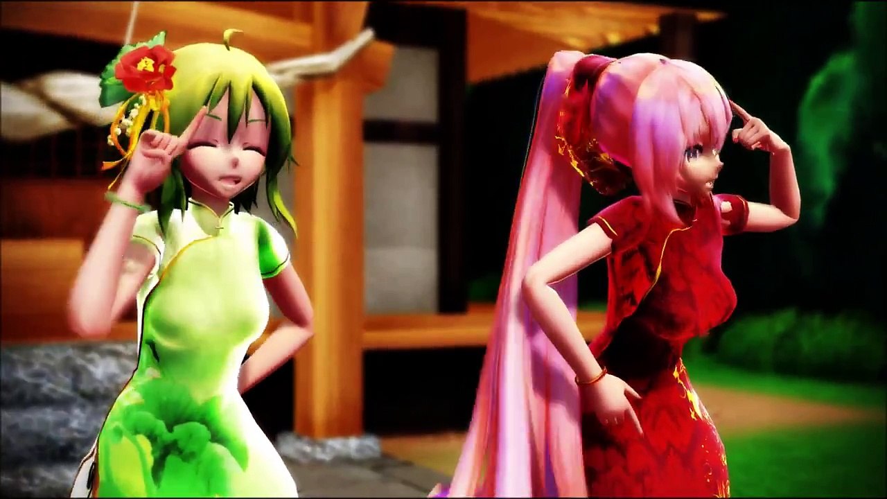【MMD】1, 2 Fanclub【GUMI·Luka】