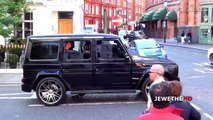 Mercedes-Benz BRABUS G-Class K8 in London! BEAST Exhaust Sounds!