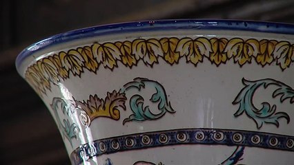 Amboise: Les faïences inspirées de François 1er