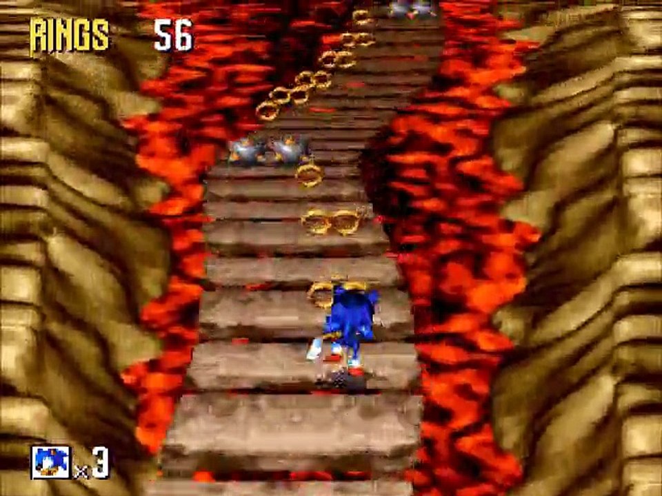 Sonic 3D Blast (Megadrive) - All Knuckles Special Stages