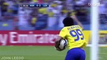 هدف النصر الاول على لخويا دوري أبطال آسيا 2015 الجولة السادسة إياب