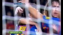 Lionel Messi marcó 4 goles en la última vez de pep Guardiola en el Camp Nou con Barcelona