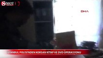 İstanbul Polisi'nden korsan DVD ve kitap operasyonu