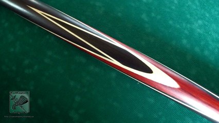 Бильярдный Кий Комбинированный Чёрный Граб/Падук