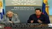 Rueda de prensa conjunta entre presidentes Chávez y Mujica
