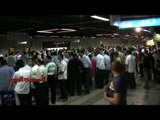 إضراب عمال مترو الآنفاق