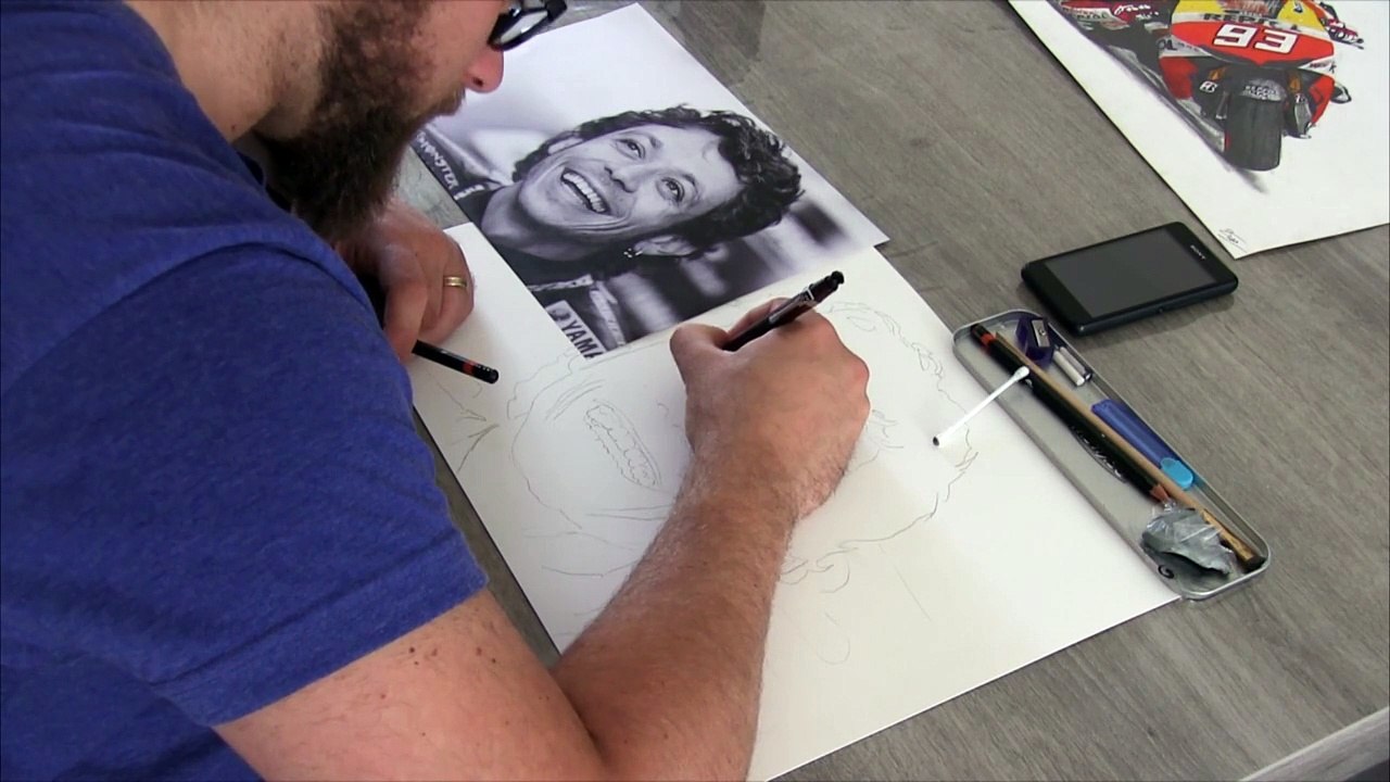 Si c'est Rossi , je dessine aussi....