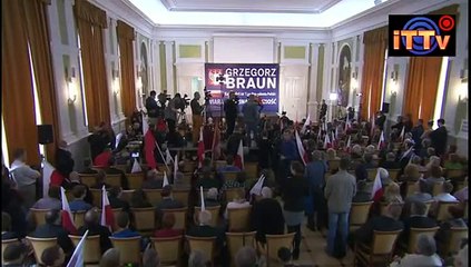 Ogólnopolska Konwencja Kandydata na Prezydenta RP Grzegorza Brauna-cz 1