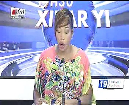 Xibaar yi 19 heures Tfm du Mercredi 06 Mai 2015