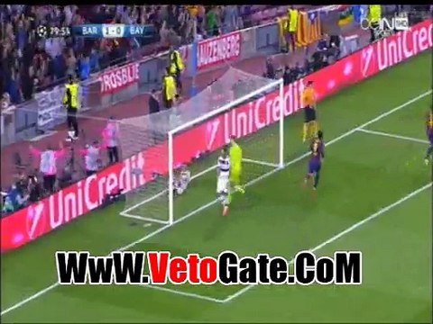 ميسى يتقدم بالهدف الثانى برشلونه فى مرمى بايرن ميونخ