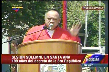 Cabello: "Un revolucionario no puede estar robándose el dinero del pueblo"