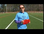 Freestyle Frisbee Stretches, Backhand & Forehand Throws : Freestyle Frisbee Chair Throw