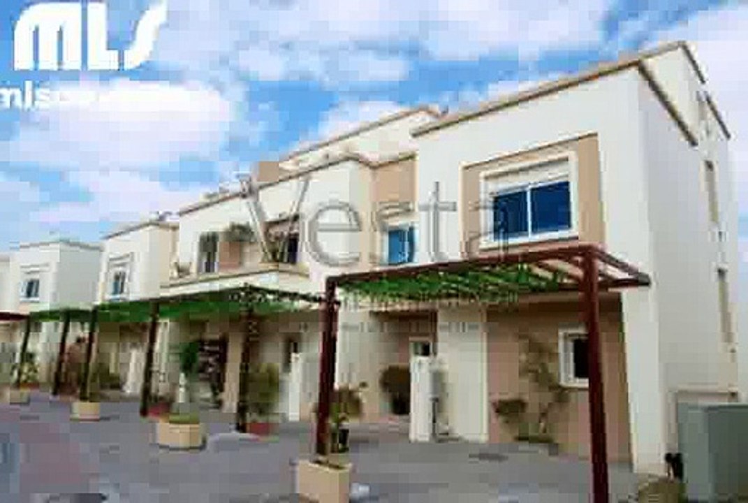2 bed townhouse in Al Reef Villas  Mediterranean community - mlsae.com
