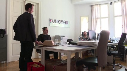 Una revista impresa con sangre VIH positivo