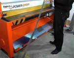 The PowerShear Metal Cutting/Shearing Machine