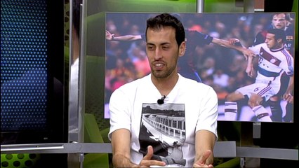 Sergio Busquets on Barça TV's 'El Marcador'