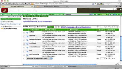 Service-now.com Tutorial : SOAP Message Intro