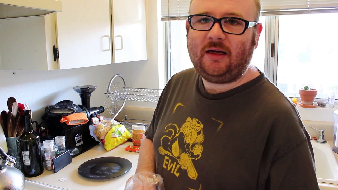 Most Disgusting Sandwich Ever? - Not Vegan. Really Gross.