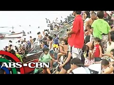 Daan-daan, nag-swimming sa Manila Bay kahit bawal