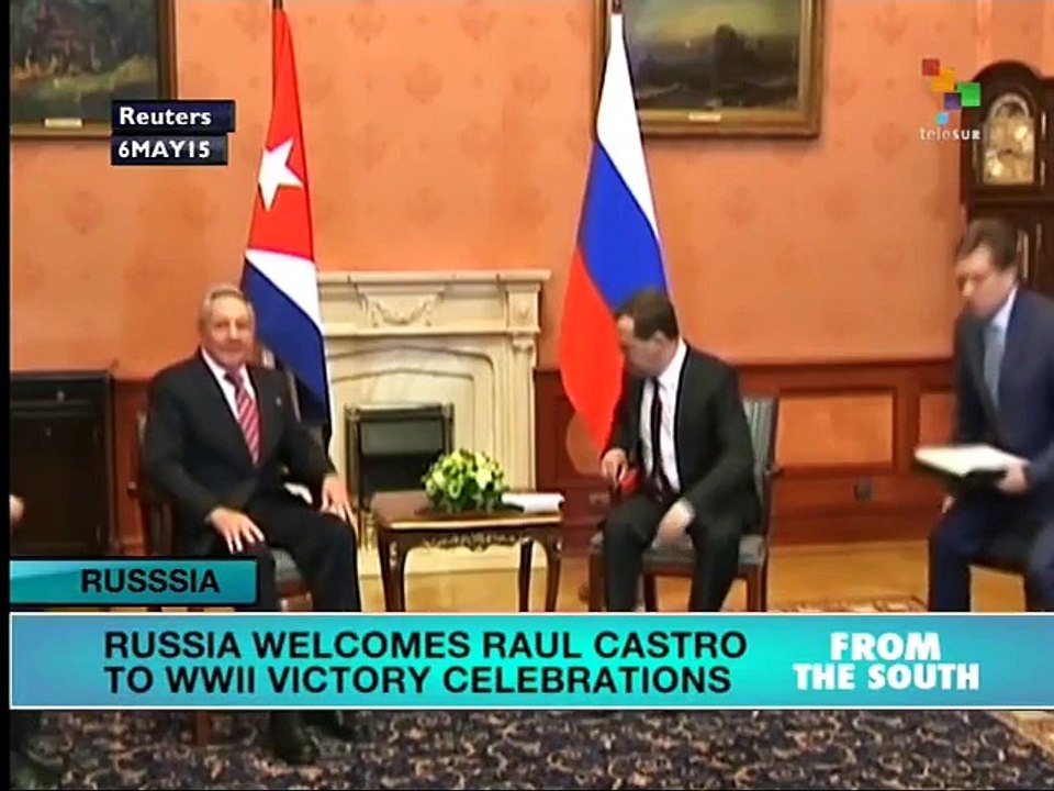 Raul Castro Receives Warm Welcome in Russia