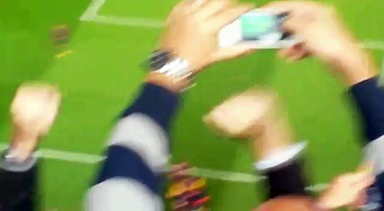 Barcelona: el tercer gol visto desde la tribuna del Camp Nou
