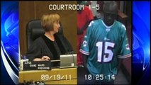 Dumb criminal steals Dolphins jersey and wears it to trial