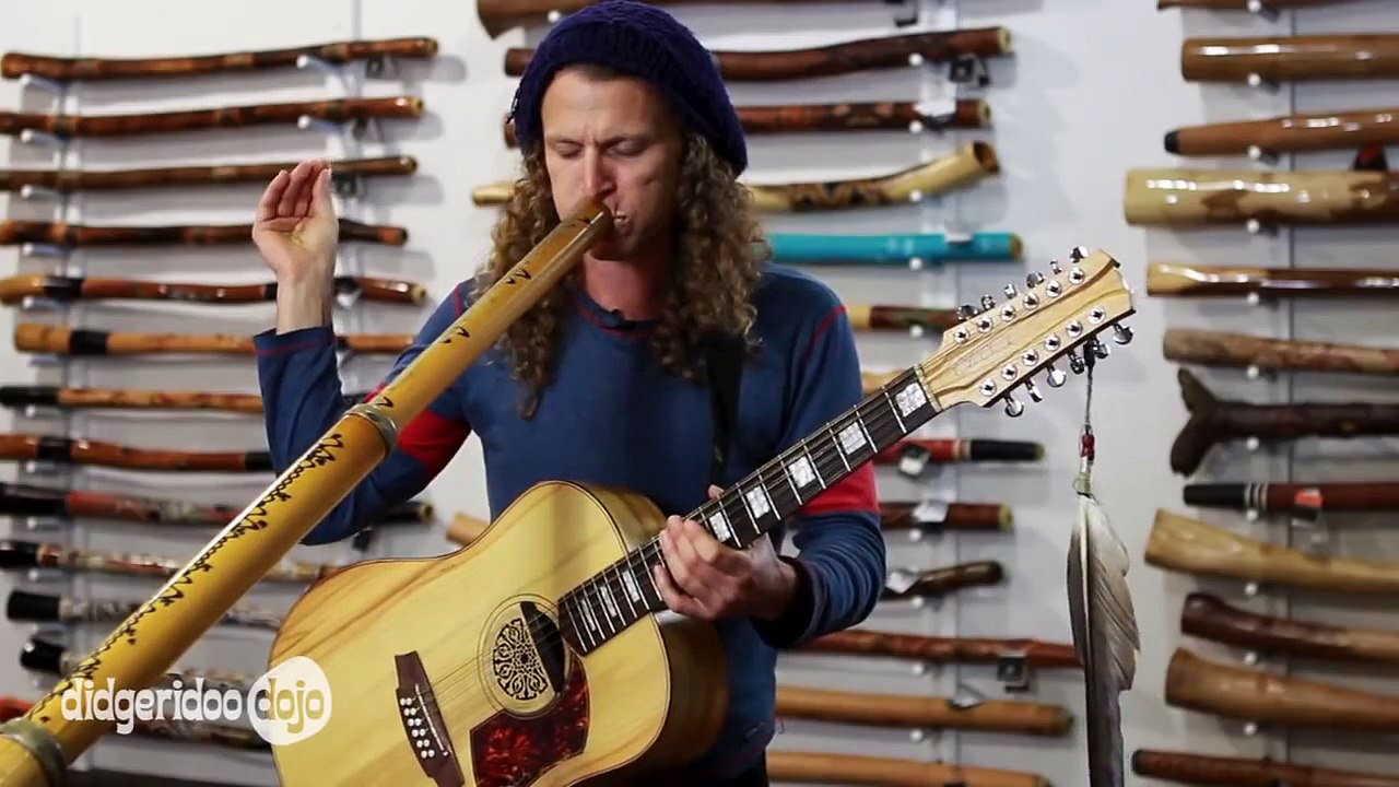 Nathan Kaye teaches beatboxing and didgeridoo techniques on Didgeridoo Dojo