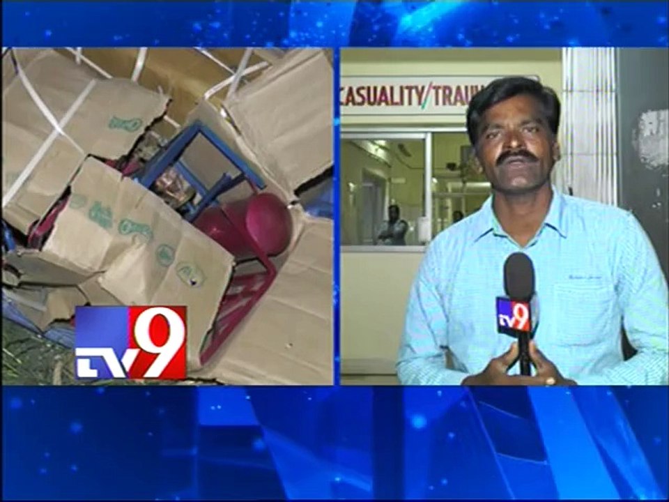 15 injured as private bus overturns in Srikakulam