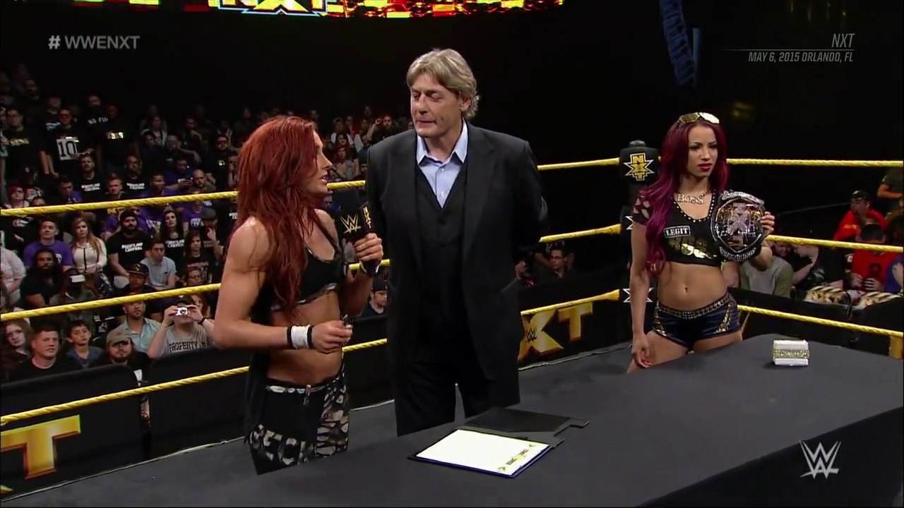 Sasha Banks & Becky Lynch Contract Signing