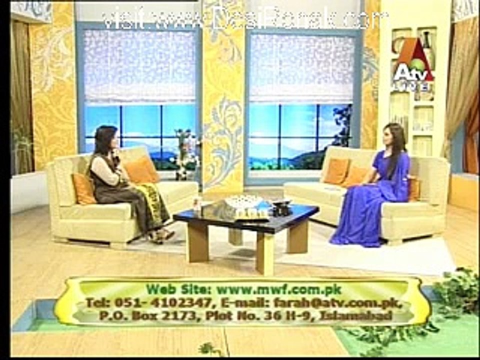 Dr. Shumaila Khan - Morning With Farah - 10th July 2012 Part 3