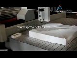 apextech cnc styrofoam video for engraving and milling foam mould