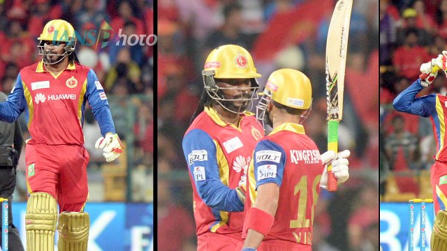 IPL 8 RCB vs KXIP Chris Gayle stunned KXIP RCBs biggest IPL victory