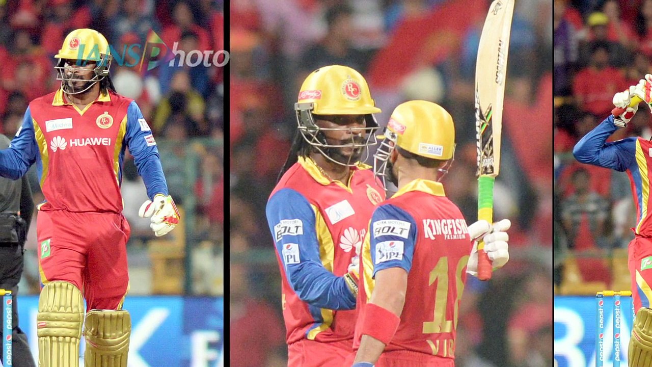 IPL 8 RCB vs KXIP Chris Gayle stunned KXIP RCBs biggest IPL victory