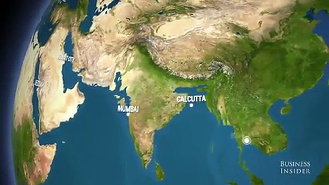 What the Earth would looks like if all ice melted