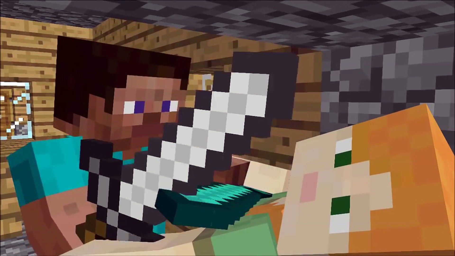 steve and alex minecraft