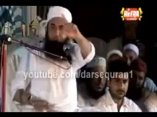 best beyan of Tariq jameel