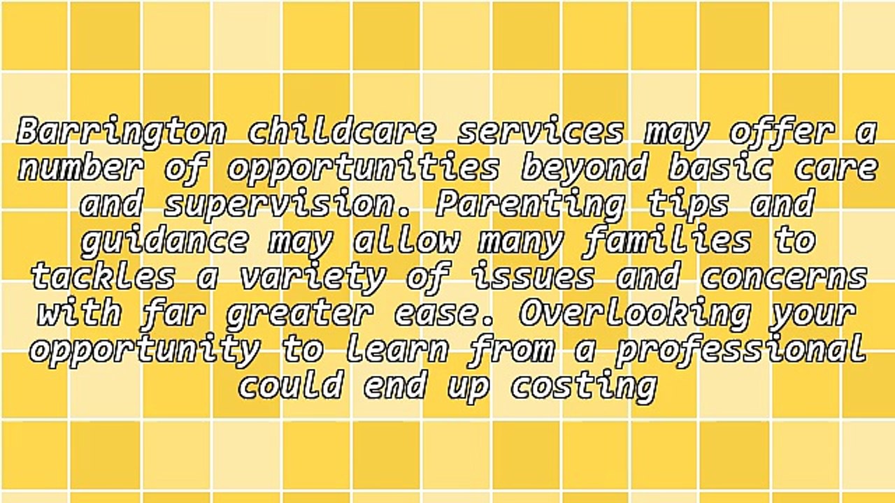 Finding Early Childhood Education Tips Offered By Barrington Childcare Facility