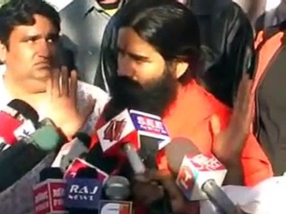 Baba Ramdev in Bhopal Jail