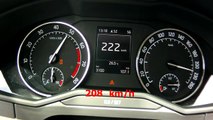 2015 Yeni Skoda Superb 2.0 TSİ 4x4 0-260 km/s Hızlanması