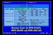 How to Configure Network Settings on a DVR-2644S, DVR-2649S or DVR-26416S Standalone DVR