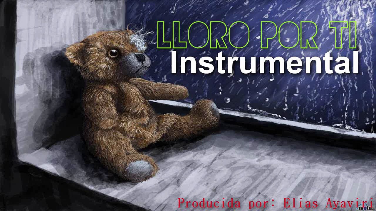 Lloro por ti - instrumental de rap romántico | pista, base de rap