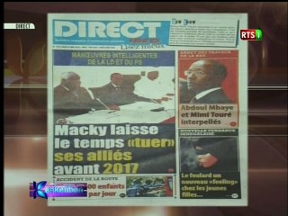 Revue de presse Rts du 07 mai 2015