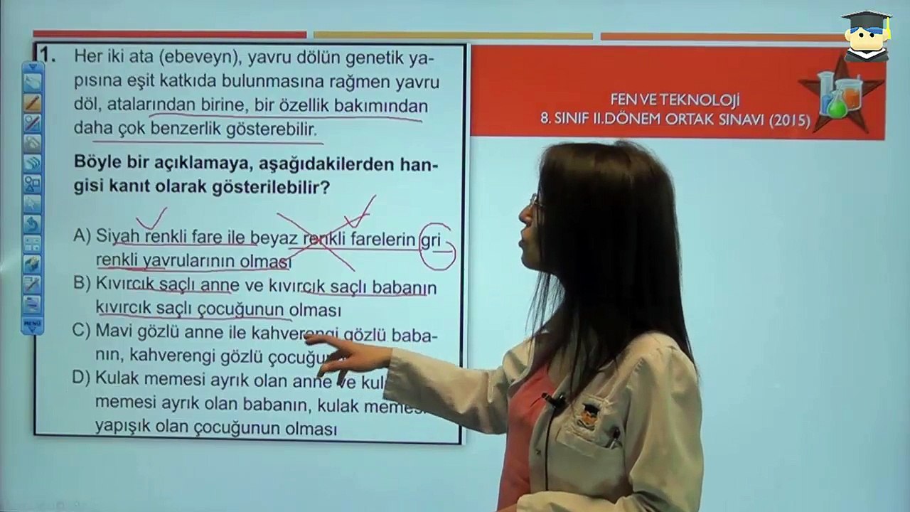 Akıllı Okullar 2015 TEOG  2. Dönem Fen ve Teknoloji Soru Çözümleri